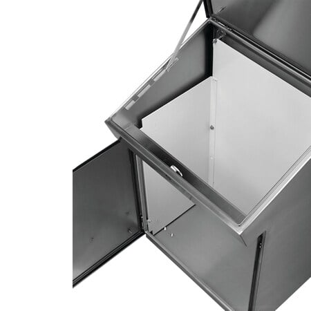 Side Panels, fits 48.00x15.00, White, Steel MPN:CPC3816