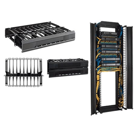 Cabletek Horizontal Cable Manager, Fits MPN:DCHS2