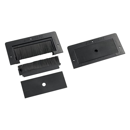 Flush-Mount Floor Brush Kit with Cover MPN:DFB410F