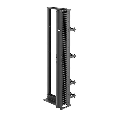 Open Frame Rack, 19 In x 45u, Black, Alu MPN:EDR19FM45UCM1