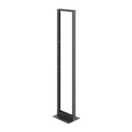 Open Frame Rack, 96.00x20.25x15.00, Blac MPN:EDR19FM51U