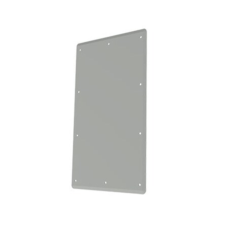 COMLINE Vertical Mount Cabinet, 23.23x12.68x0.35, Lt Gray, Aluminum MPN:EGVM