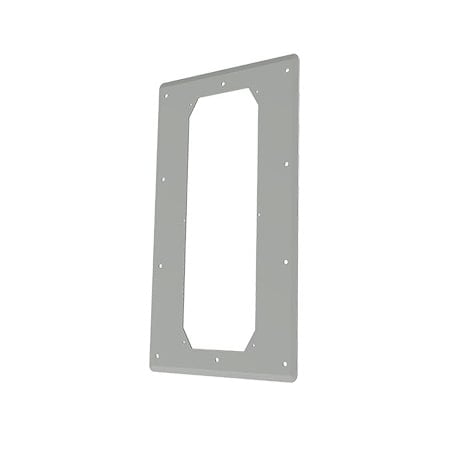 COMLINE Vertical Mount Cabinet, 23.23x12.68x0.35, Lt Gray, Aluminum MPN:EGVM1