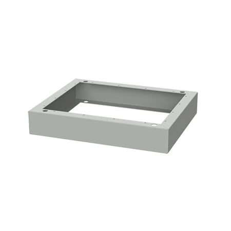 Plinth Base, 700x600mm, Gray, Aluminum MPN:EPL7060