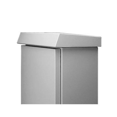 Solar Shield Top, fits 500x200mm, Gray, Aluminum MPN:ESSH5020