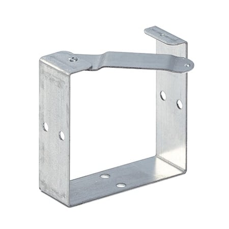 Galvanized Universal U-Connector, fits 2.50x2.50, Steel MPN:F22GUCGV