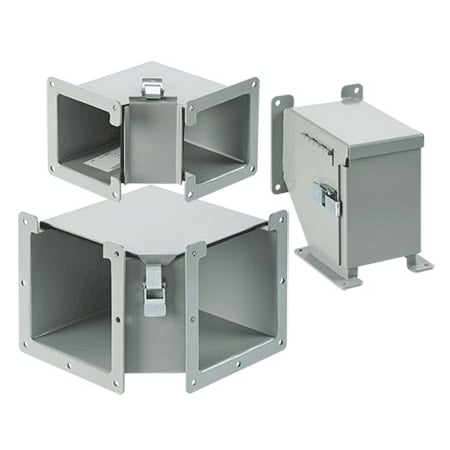 Elbows, 2.50x2.50, Gray, Steel 90 deg. MPN:F22LE9A