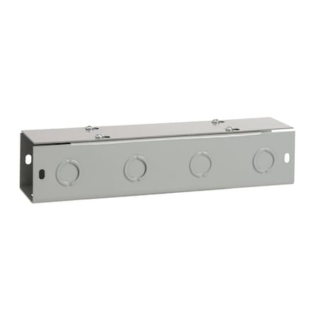 Lay-in Painted Flat-Cover Wireway, NEMA TYPE 1 Straight Section, 4.00x MPN:F44T118GVP