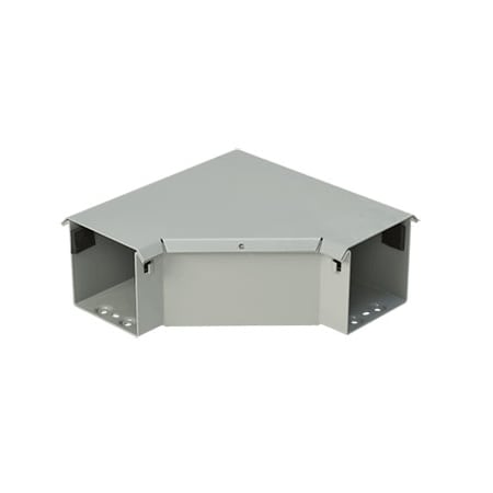Elbow, Fits 4.00x4.00, Gray, Steel 90-De MPN:F44T3R90E