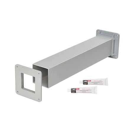 Cut-Off Fitting, 4.00x4.00, Fiberglass MPN:F44WXFG