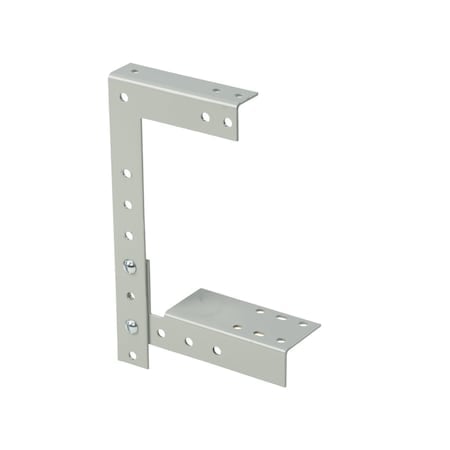 Drop and Bracket Hanger, fits 8.00x8.00, Gray, Steel MPN:F88T3RDH
