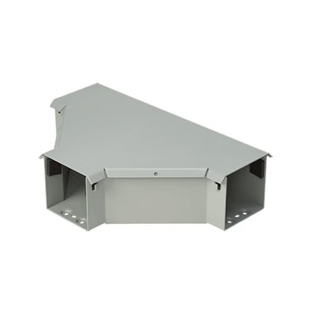 Flush Tee, Fits 8.00x8.00, Gray, Steel 9 MPN:F88T3RT