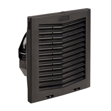 HF Side-Mount Filter Fans, Black, ABS MPN:HF1016513