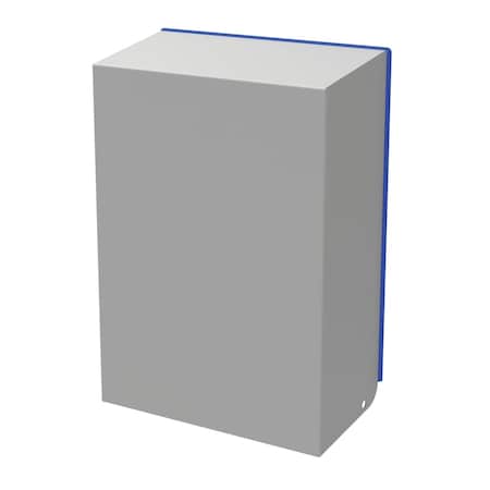 Filter Fan Shrouds, Type 4/4X, HH10, Light Gray, Steel MPN:HH10MS35004