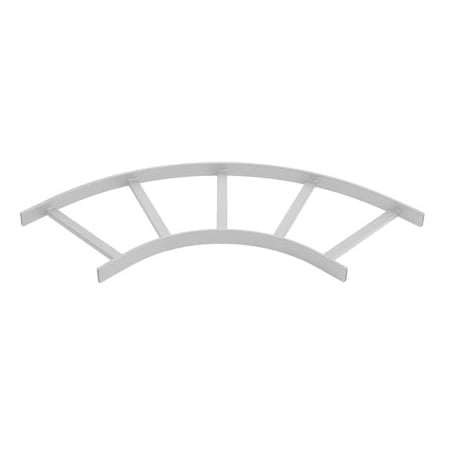 Horizontal E-Bend Section (cULus Classified), White, Steel 90-Degree MPN:L90HB15W