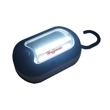 LED Puck Light, 2.25x3.75x1.38, Black, Plastic MPN:LEDPUCK