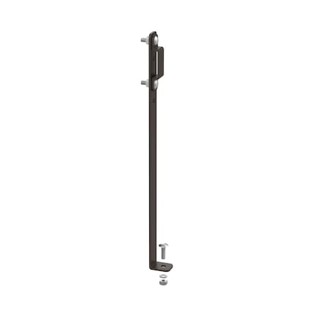 Runway Elevation Kit, 3.00x0.00x0.00, Black, Steel MPN:LEK3B