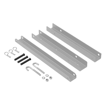 Modular Triangle Support Bracket Kit, White, Steel MPN:LMTSB18W