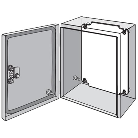 Panel, fits 200x400mm, White, Steel MPN:LP2040