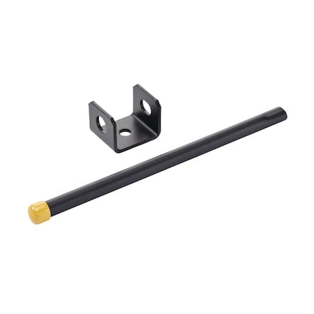 Retaining Post Kit, 7.00x0.00x0.00, Black, Steel MPN:LRPB