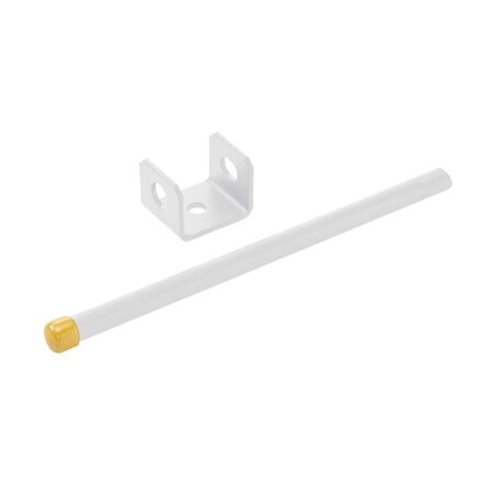 Retaining Post Kit, White, Steel MPN:LRPW