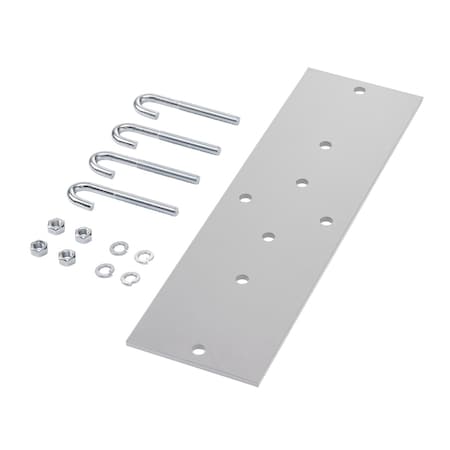 Rack-to-Runway Mounting Plate Kit, White, Steel MPN:LRRMPW