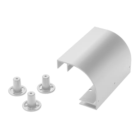 Stringer Radius Drop Kit, White, Steel MPN:LSRDW