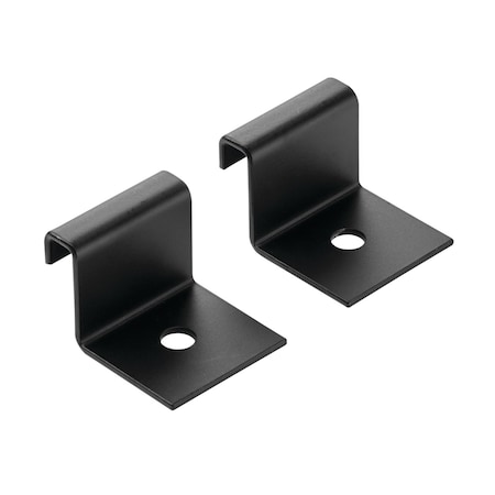 Vertical Wall Bracket, Gray, Steel MPN:LVWBG