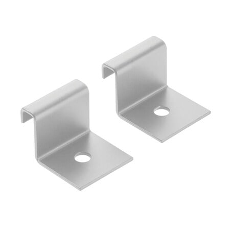 Vertical Wall Bracket, White, Steel MPN:LVWW