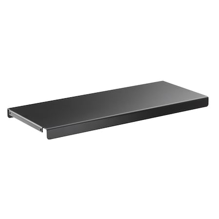 MAXRACK Dust Cover, 1.00x17.95x17.08, Black, Aluminum MPN:MDC16