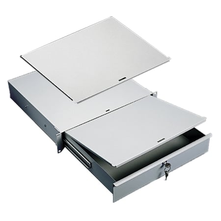 Writing Surface, fits 19 in Drawer, Lt Gray, Steel MPN:P19WS