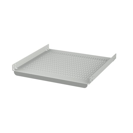 ProLine G2 Rack-Mount Fixed Shelf, fits 19 in Rack, Lt Gray, Steel MPN:P2RSH6