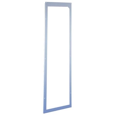 Side Door Adapters, fits 2200x500mm, Lt Gray, Steel MPN:PCE22550
