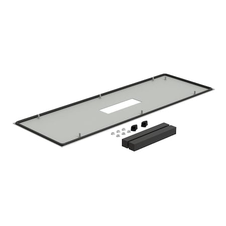 Closure Plates, fits 600mm, Lt Gray, Ste MPN:PCEGPA6