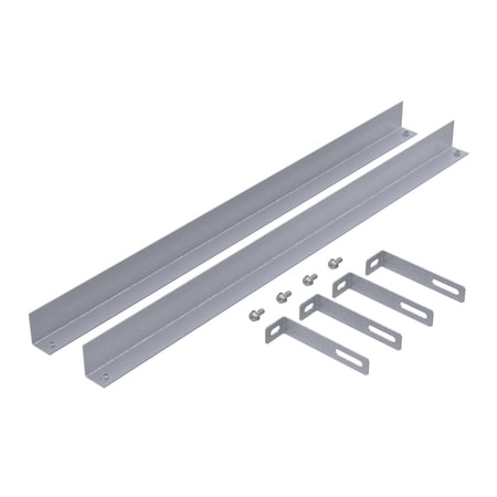 Filler Panel for Rack Angles, fits 19 in Rack A, Aluminum MPN:PFP19RA