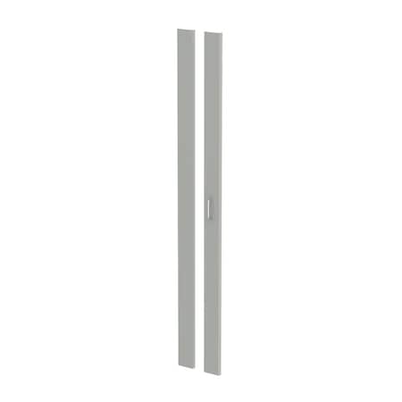 Filler Panel Kit, fits P-SF_Frames, Lt Gray, Steel MPN:PFPK188LR