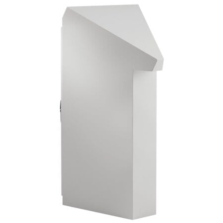 Wedge Consoles, Lt Gray, Steel MPN:PGLD45DC
