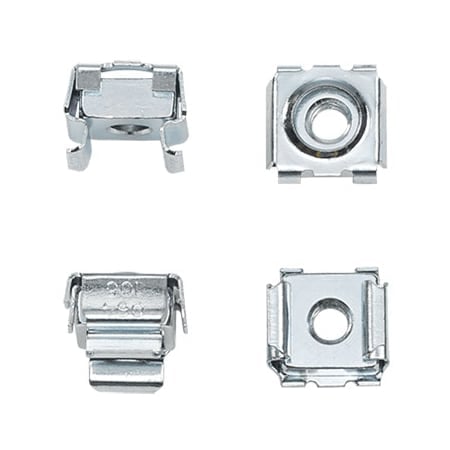 Cage Nut Package, M6, Steel MPN:PM6CN250
