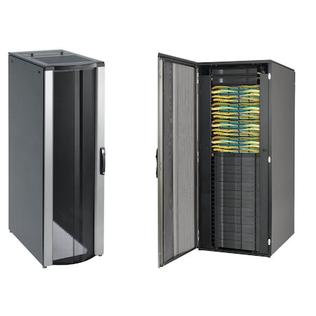 PROLINE CONNECTEK Communications (Patch) Cabinet, 2150x800x1100mm, Bla MPN:PNC21811B