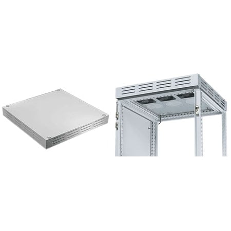 PROLINE Vented Top with Integral Fan Tray, fits 700x900mm, Lt Gray, St MPN:PVT3F792EMC