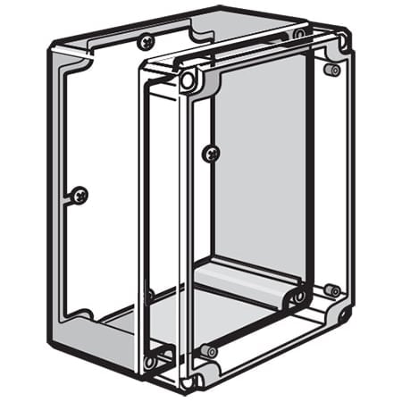 Panels, Fits 160x120mm, Steel MPN:Q1612PD