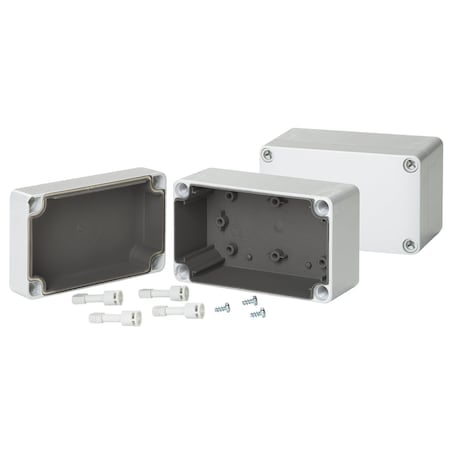 QLINE E, EMC, Type 4X, 175x175x74mm, Polycarbonate MPN:Q18188PCEMC