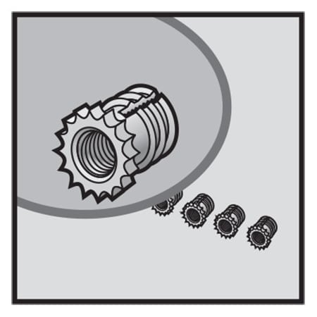 Brass Insert Kit, Fits Qline I, Brass MPN:QBIK