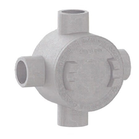 SX6 Series Round Junction Box, 5.63x5.63 MPN:SX6GUAA075