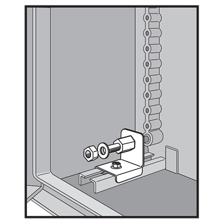 Panel Bracket Kit, fits ULTRX, Steel MPN:UUPB