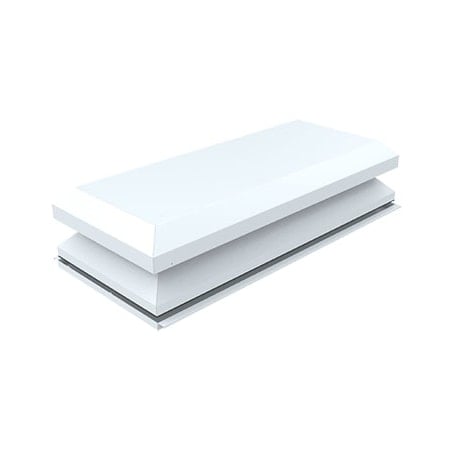 Tops, 15.53x68.89x33.42, White, Aluminum MPN:WFHD3PT6830