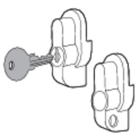 Padlock Kit, Kit Accessory, Stainless Steel MPN:UUHPL