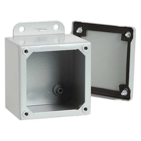 Captive Screws Electrical Enclosures, 10 in H, 6 in D, 10 in W, 12, 13, Steel MPN:A10106SC