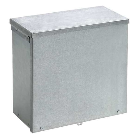 Captive Screws Electrical Enclosures, 10 in H, 6 in D, 10 in W, 3R, Steel MPN:A10R106GV