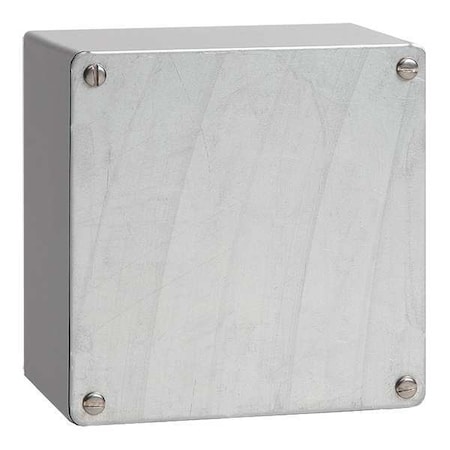 Captive Screws Electrical Enclosures, 12 in H, 6 in D, 12 in W, 12, 3, Steel MPN:A12126GSC